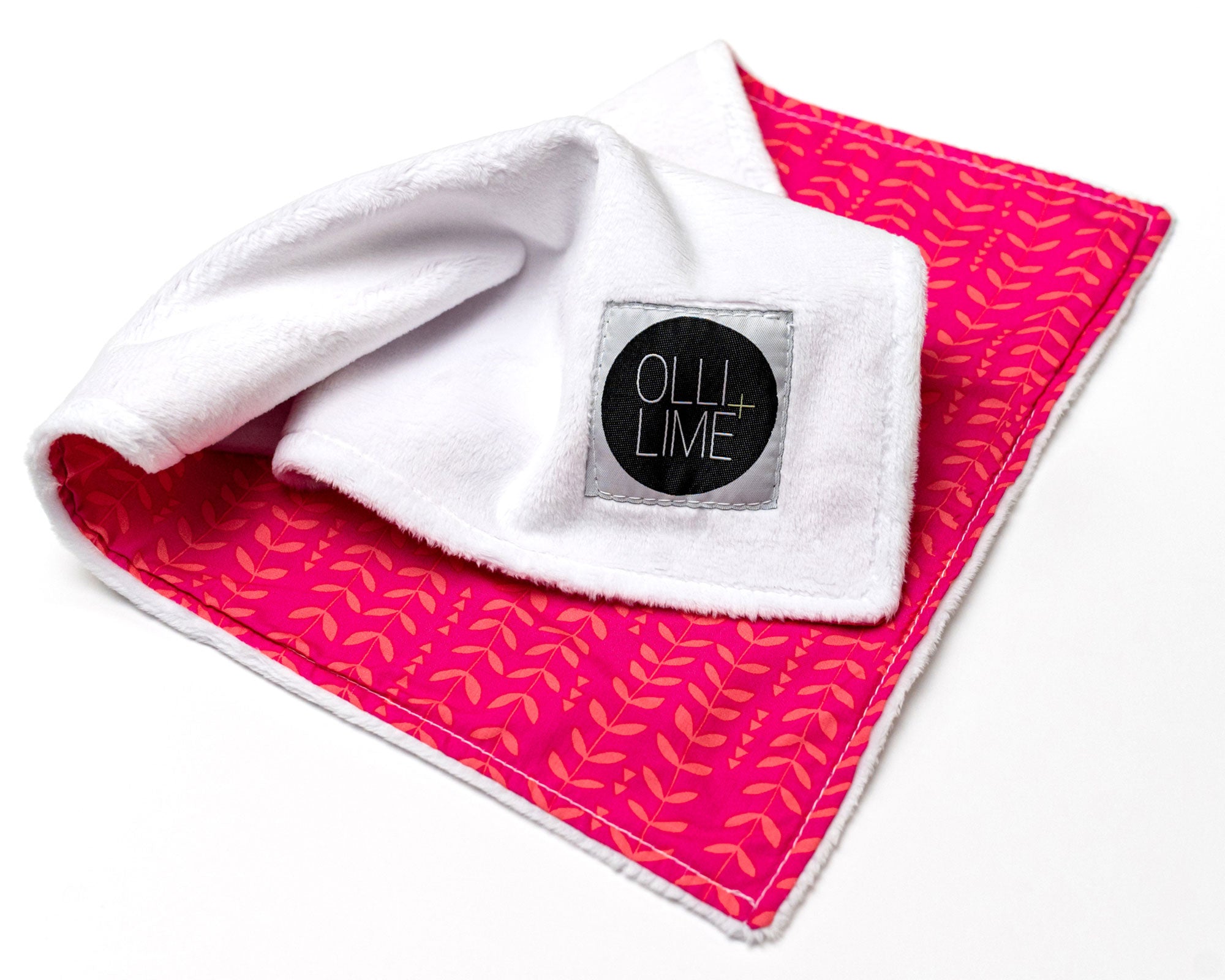 Dreamy Ferns - Lovey Cuddle - Marigold on Fuchsia - Olli+Lime